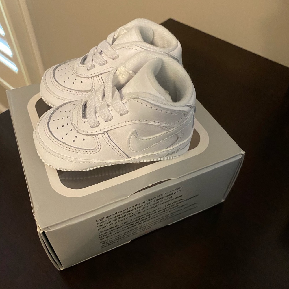 Brand New White Baby Air Force 1